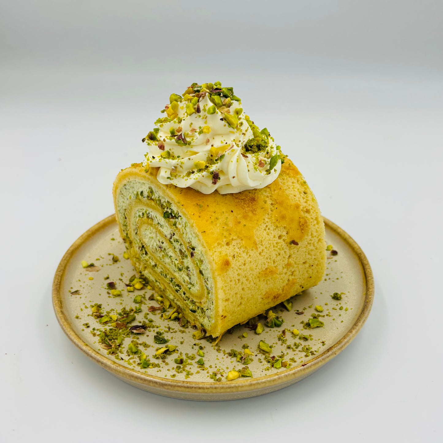 Antep Fıstıklı Rulo Pasta